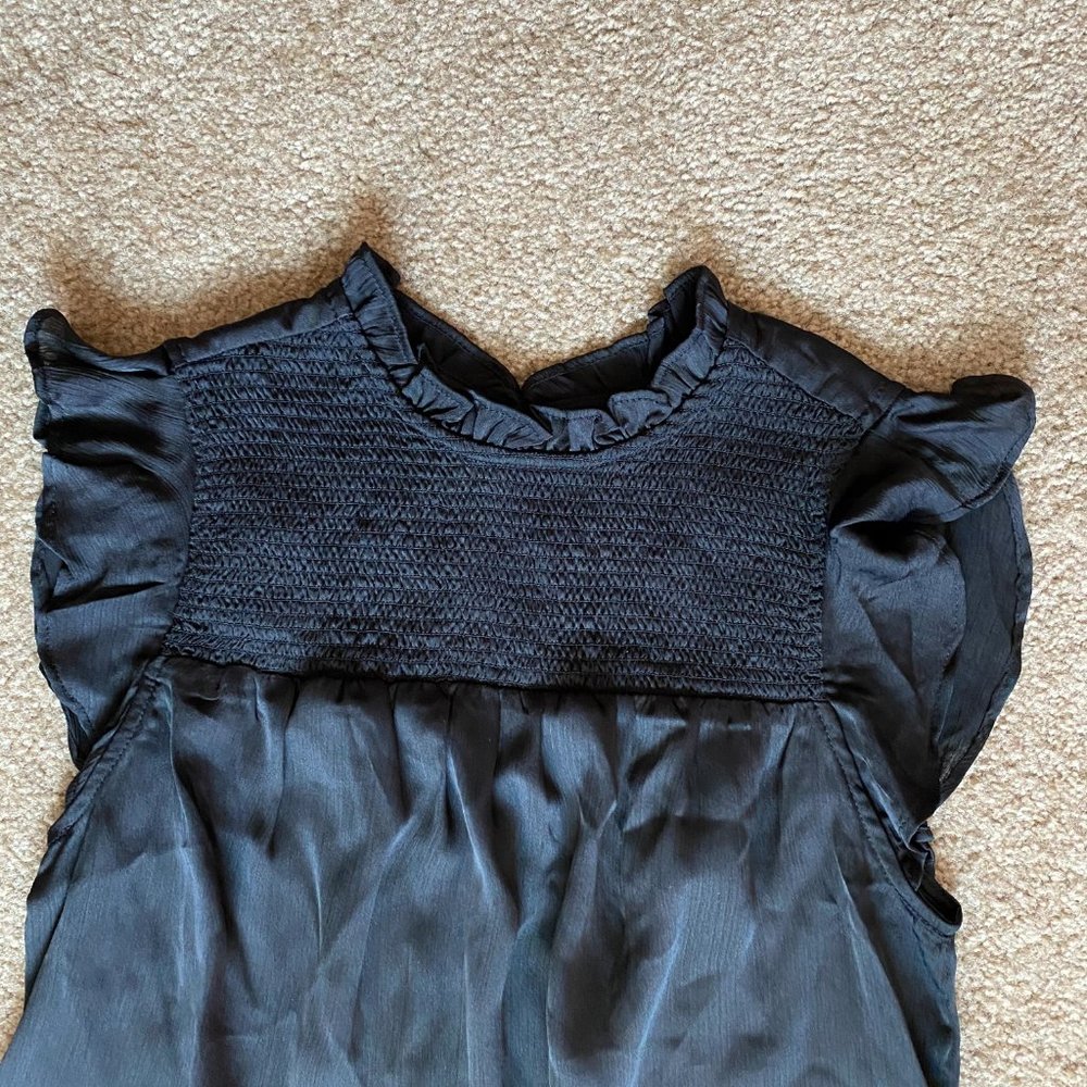 Old Navy Smocked Yoke Flutter Top